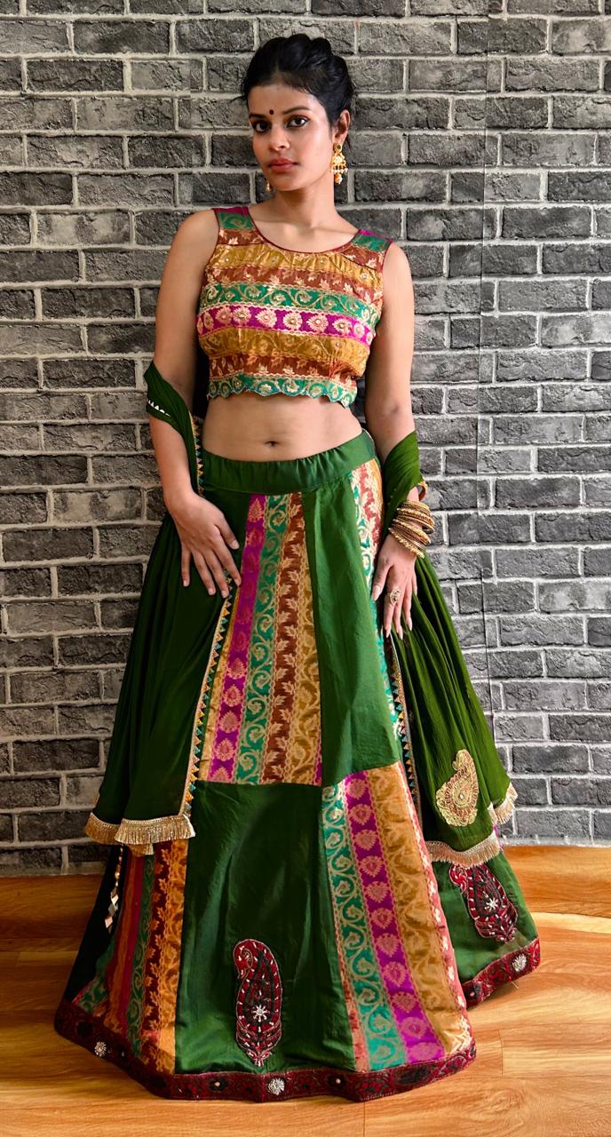 Navrang Heritage Banarasi Lehenga Set – A Two-Way Statement by Vandana Rai