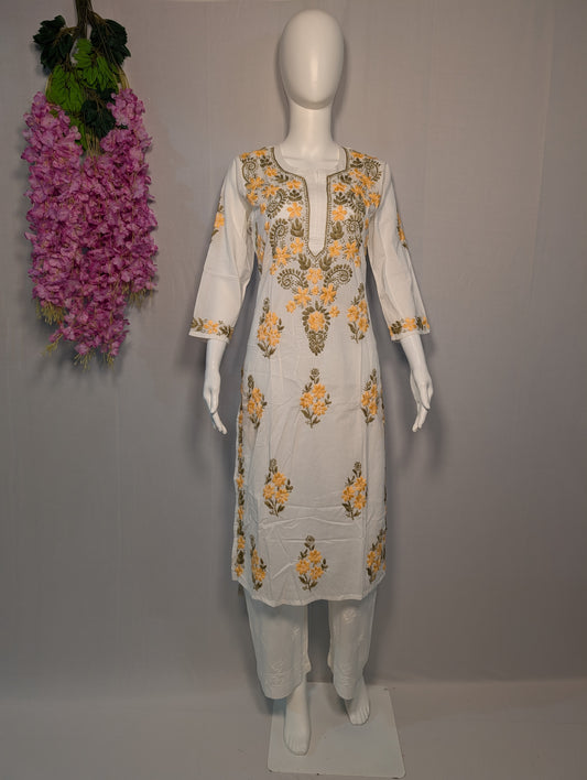 Pure handwork Chikankari Kurti from lucknow