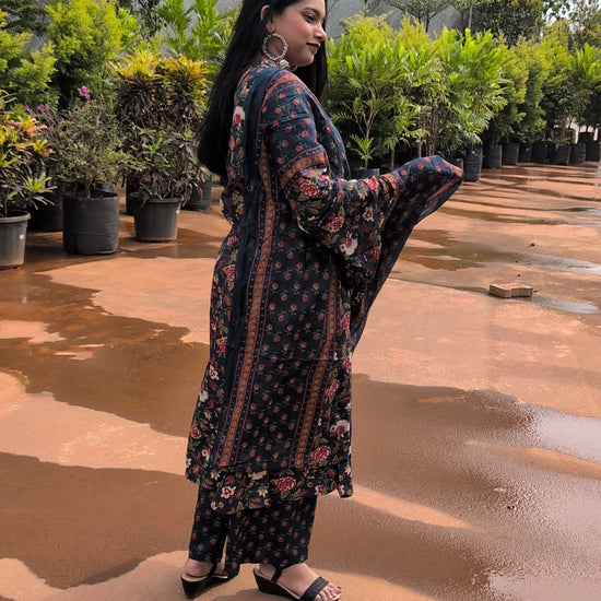 Ajrakh-Inspired Print